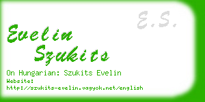 evelin szukits business card